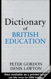 Dictionary Of British Education