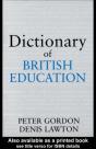 Dictionary Of British Education - Preview
