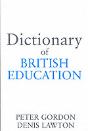 Dictionary Of British Education - Preview