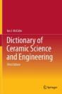 Dictionary Of Ceramic Science And Engineering - Preview