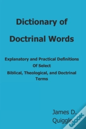 Capa do artigo Dictionary Of Doctrinal Words