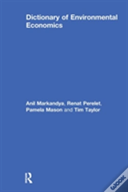 Capa do artigo Dictionary Of Environmental Economics