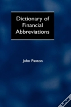 Capa do artigo Dictionary Of Financial Abbreviations