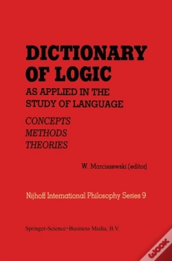 Capa do artigo Dictionary Of Logic As Applied In The Study Of Language
