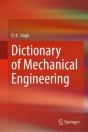 Dictionary Of Mechanical Engineering - Preview