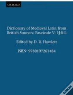 Capa do artigo Dictionary Of Medieval Latin From British Sources: Fascicule V: I-J-K-L