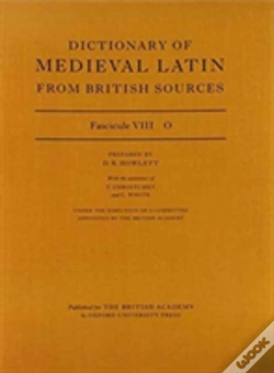 Capa do artigo Dictionary Of Medieval Latin From British Sources
