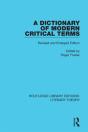 Dictionary Of Modern Critical Terms - Preview