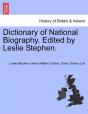Dictionary Of National Biography. Edited - Preview