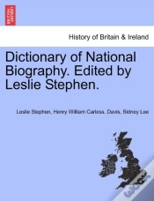 Capa do artigo Dictionary Of National Biography. Edited