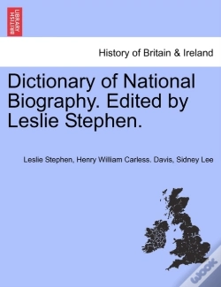 Capa do artigo Dictionary Of National Biography. Edited