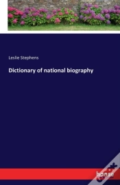 Capa do artigo Dictionary Of National Biography