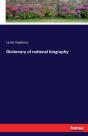 Dictionary Of National Biography - Preview