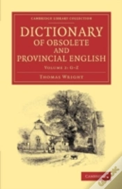 Capa do artigo Dictionary Of Obsolete And Provincial English