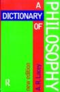Dictionary Of Philosophy - Preview