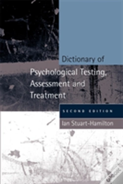 Capa do artigo Dictionary Of Psychological Testing, Assessment And Treatment