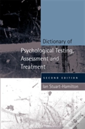 Capa do artigo Dictionary Of Psychological Testing, Assessment And Treatment