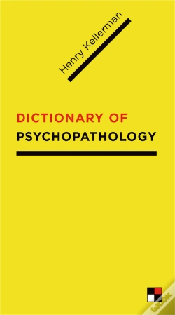 Capa do artigo Dictionary Of Psychopathology