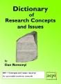 Dictionary Of Research Concepts And Issues - Preview