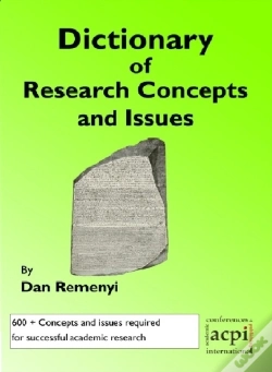 Capa do artigo Dictionary Of Research Concepts And Issues