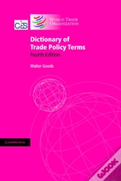 Capa do artigo Dictionary Of Trade Policy Terms