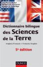 Dictionnaire Bilingue Des Sciences De La Terre Anglais/Français - Français/Anglais (5e Édition) - Preview