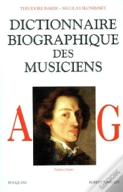 Capa do artigo Dictionnaire Biographique Des Musiciens T.1