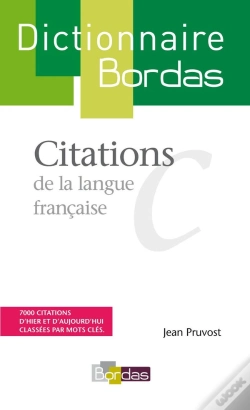 Capa do artigo Dictionnaire Bordas Des Citations De La Langue Française