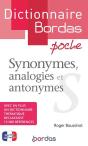 Dictionnaire Bordas Poche : Synonymes, Analogies Et Antonymes - Preview