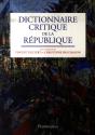 Dictionnaire Critique De La République - Preview