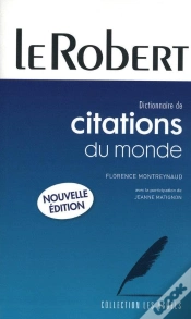 Capa do artigo Dictionnaire De Citations Du Monde