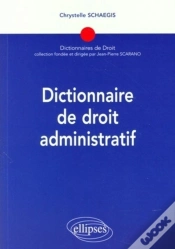 Capa do artigo Dictionnaire De Droit Administratif