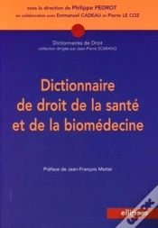 Capa do artigo Dictionnaire De Droit De La Santé Et De La Biomédecine