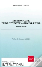 Dictionnaire De Droit International Penal Termes Choisis