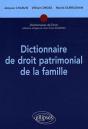 Dictionnaire De Droit Patrimonial De La Famille - Preview