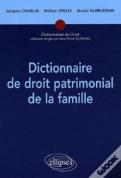 Capa do artigo Dictionnaire De Droit Patrimonial De La Famille