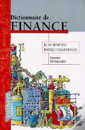 Dictionnaire De Finance ; 2e Edition