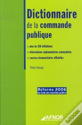 Dictionnaire De La Commande Publique
