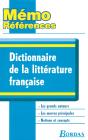 Dictionnaire De La Litterature Francaise - Preview