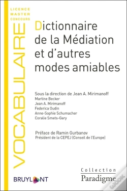 Capa do artigo Dictionnaire De La Médiation Et D'Autres Modes Amiables