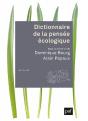 Dictionnaire De La Pensée Écologique - Preview