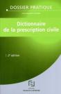 Dictionnaire De La Prescription Civile - Preview