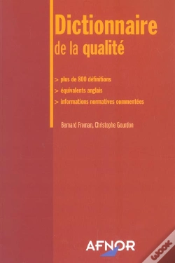 Capa do artigo Dictionnaire De La Qualite