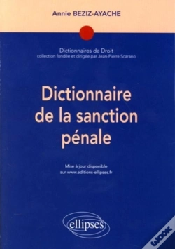 Capa do artigo Dictionnaire De La Sanction Pénale