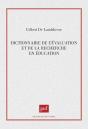 Dictionnaire De L'Évaluation Et De La Recherche En Éducation - Preview