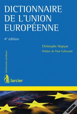 Capa do artigo Dictionnaire De L'Union Européenne