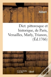 Capa do artigo Dictionnaire De Paris Versailles Marly Edition 1766