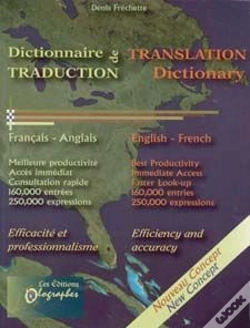 Capa do artigo Dictionnaire De Traduction ; Translation Dictionary