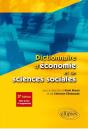 Dictionnaire D'Économie Et De Sciences Sociales - 3e Édition Mise À Jour Et Augmentée - Preview