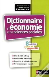 Dictionnaire D'Economie Et De Sciences Sociales (8e Edition)